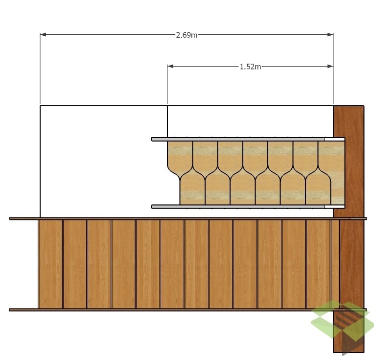 SpaceSaver Staircases Right or Left Foot First
