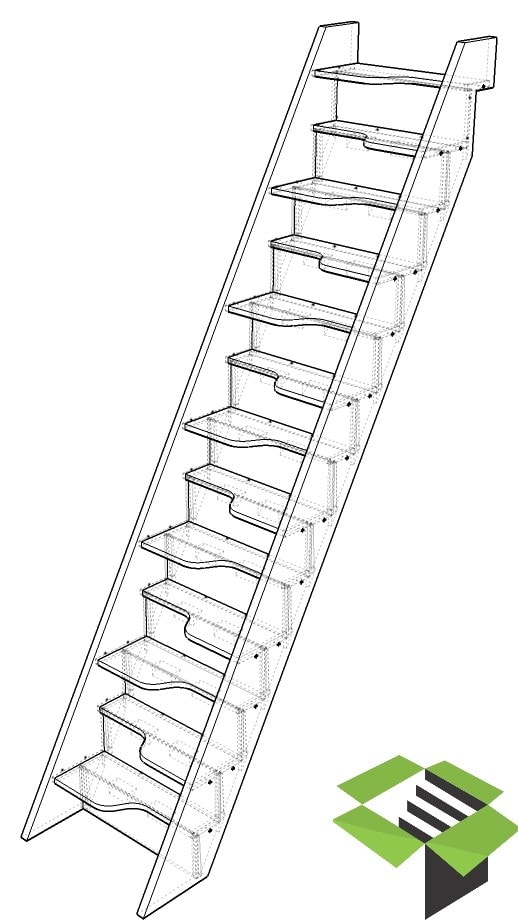 SpaceSaver Staircase Suitability